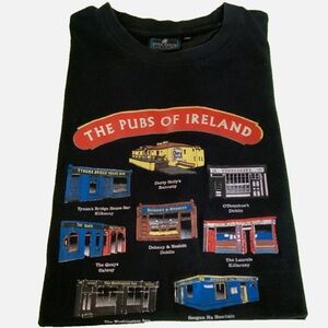XXL Dolmen clothing T-shirt The pubs of Ireland